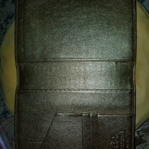 Coach planner cover